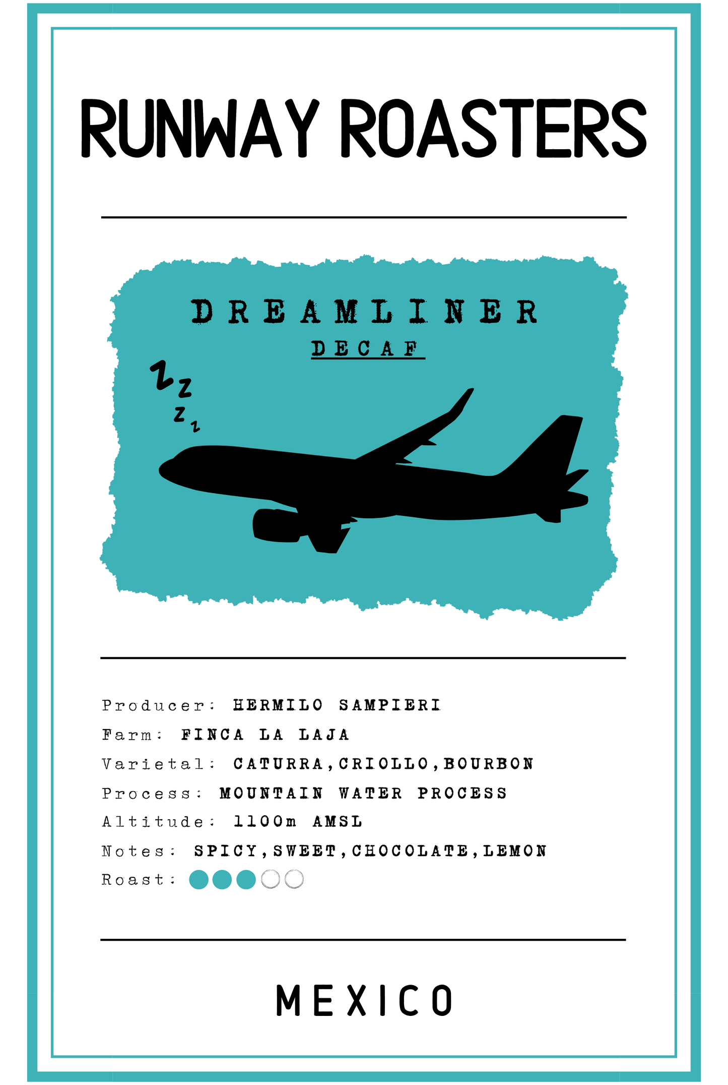 No. 3 - Dreamliner Decaf